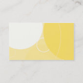 円バックグラウンド名刺 名刺 (裏面)