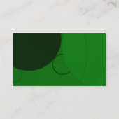 円バックグラウンド名刺 名刺 (裏面)