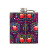 円パタアートーン フラスク (裏面)