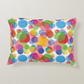 円パタカラフルーン アクセントクッション (裏面)