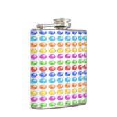 円パタカラフルーン フラスク (右)