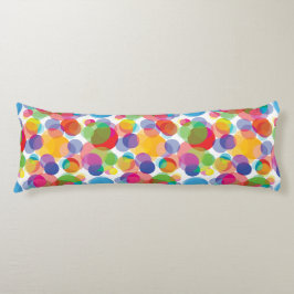 円パタカラフルーン ボディピロー