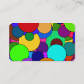 円パタカラフルーン 名刺 (裏面)