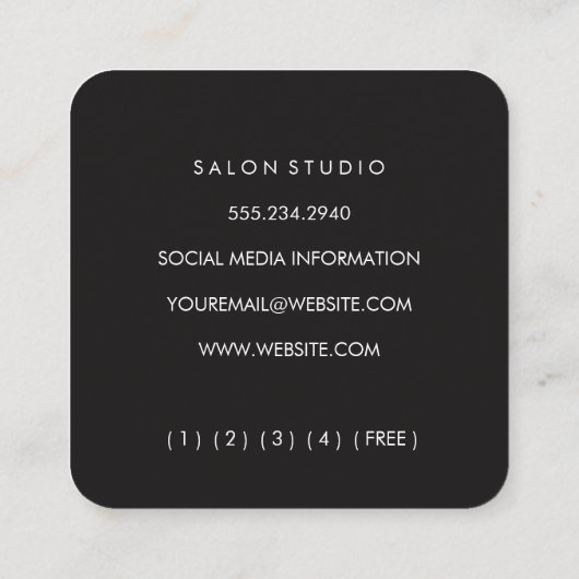 円パタコンテンポラリーーン スクエア名刺 (裏面)