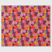 円パタファンキーーン ラッピングペーパー (フラット)