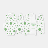 円パタモダンーンありがとうパーティー フェイバーボックス (折り畳みなし)