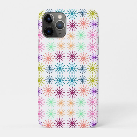 円パターカラフルンビーチタオル Case-Mate iPhoneケース (裏)