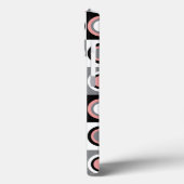 円パターガーリーンピンク白黒グレー Case-Mate iPhoneケース (裏面 / 左)