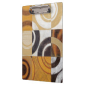 円パターンとのモダンな絵画 クリップボード (左)