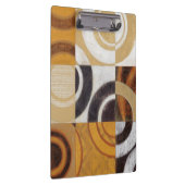 円パターンとのモダンな絵画 クリップボード (右)