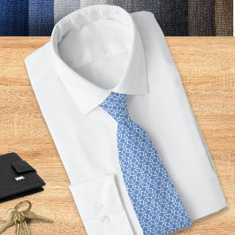 円パターンジオメトクールリ中青の作業 ネクタイ