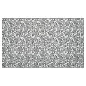 円パターン210819 -白黒 ファブリック (ファットクウォーター)