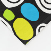 円パターン210819 – 色02 フリースブランケット (角)