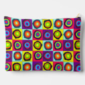 円パターン アクセサリーポーチ (裏面)