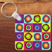 円パターン キーホルダー (正面)