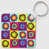 円パターン キーホルダー (裏面)