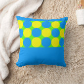 円パターン クッション (ブランケット)