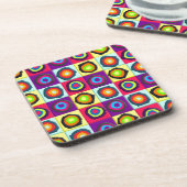 円パターン コースター (左側)