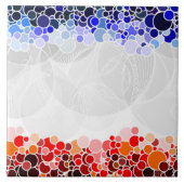 円パターン タイル (正面)