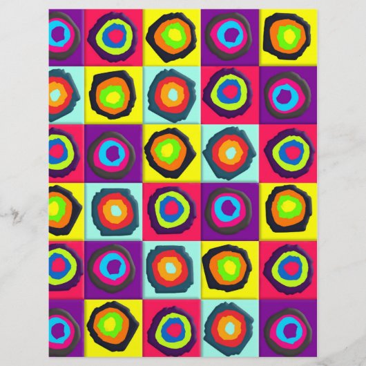 円パターン チラシ (正面)