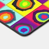 円パターン デスクマット (コーナー)