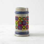 円パターン ビールジョッキ (中央)