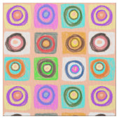 円パターン ファブリック (クローズアップ)