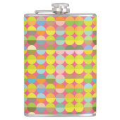 円パターン フラスク (正面)