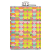 円パターン フラスク (裏面)