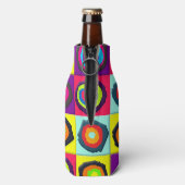 円パターン ボトルクーラー (ボトル裏面)