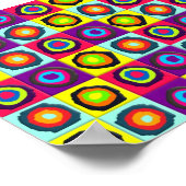 円パターン ポスター (角)