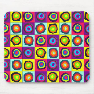 円パターン マウスパッド