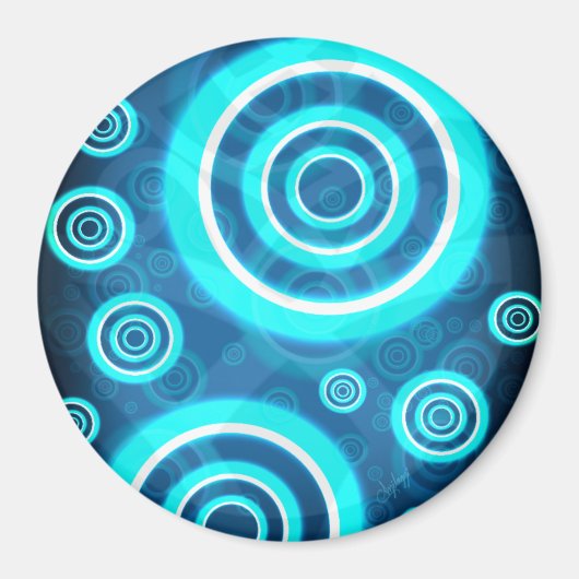 円パターン マグネット (正面)