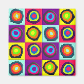 円パターン マグネット (正面)