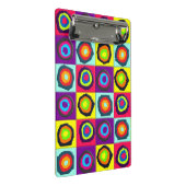 円パターン ミニクリップボード (アングル)