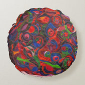 円パターン ラウンドクッション (正面)