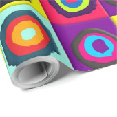 円パターン ラッピングペーパー (ロールコーナー)