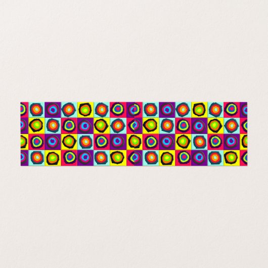 円パターン 名刺 (外部フラット)