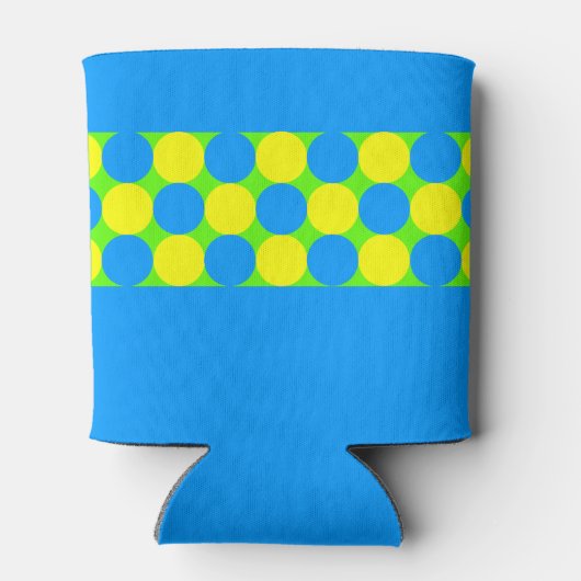 円パターン 缶クーラー (裏面)