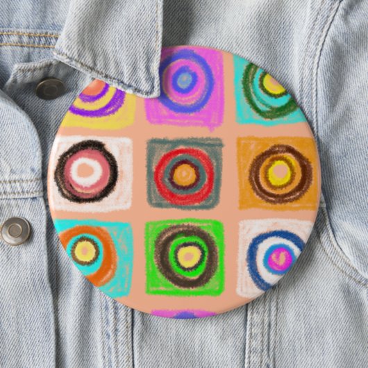 円パターン 缶バッジ (インサイチュ)