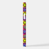 円パターン iPhoneケース (右側面)