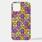 円パターン iPhoneケース (裏面)