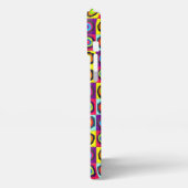 円パターン iPhoneケース (左側面)