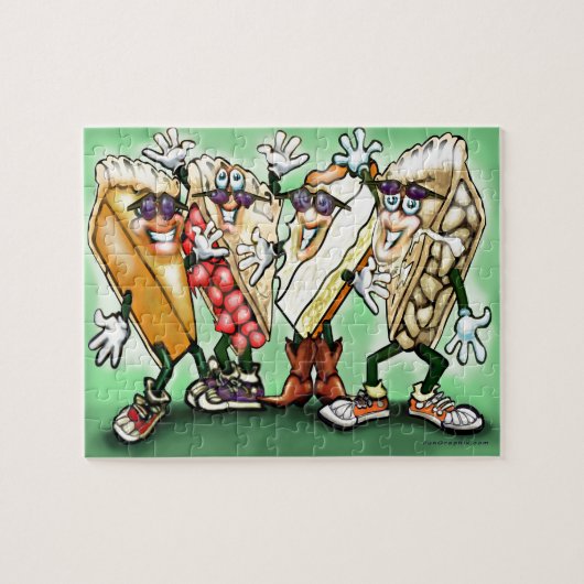 円パーティー ジグソーパズル (横)