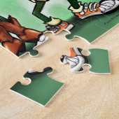 円パーティー ジグソーパズル (側面)