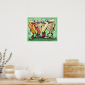 円パーティー ポスター (キッチン)