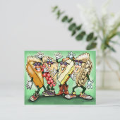 円パーティー ポストカード (スタンド正面)