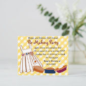 円パーティー 招待状 (スタンド正面)