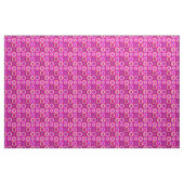 円ファンキーピンク ファブリック (ヤード)