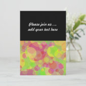 円ファンキー抽象芸術アモダンート 招待状 (スタンド正面)